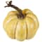 4" White Artificial Fall Harvest Pumpkins, 3ct.